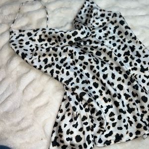 Express women top, cheetah print, size L, new with tags, never worn.
